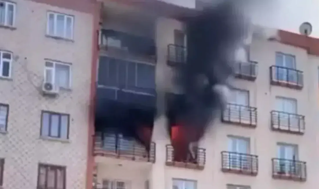 Diyarbakır’ın Bağlar ilçesinde 7 katlı bir binanın 5’inci katında aniden
