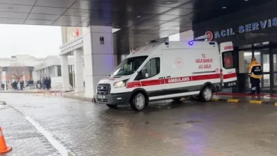 Elazığ’da yapımı devam eden su arıtma tesisi inşaatında meydana gelen