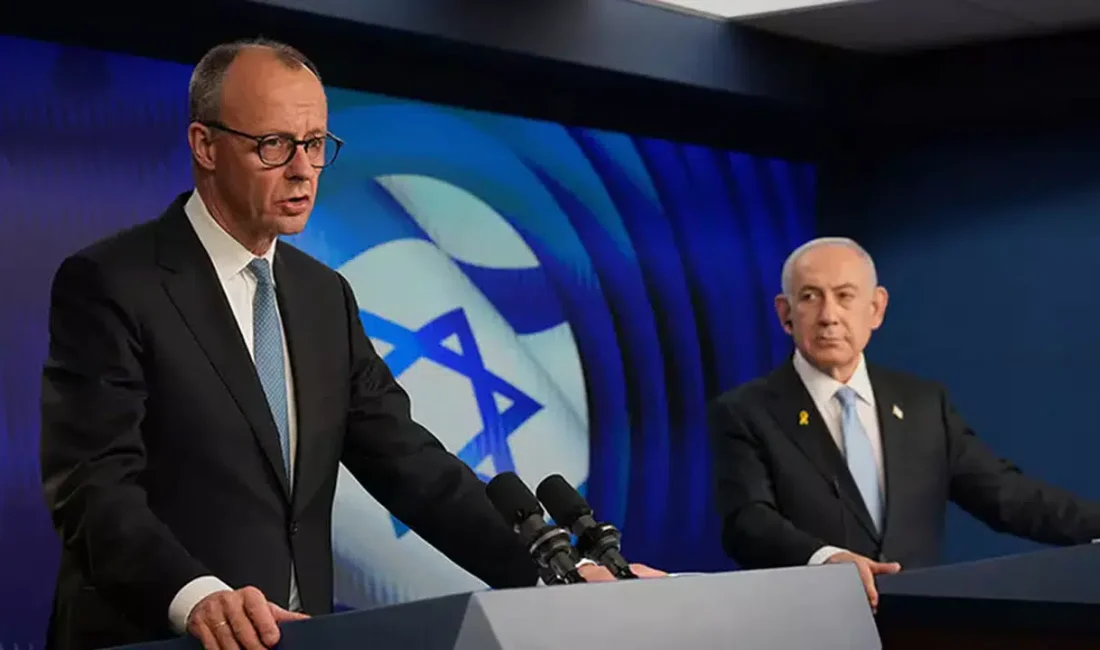 Almanya Başbakanı Friedrich Merz, İsrail Başbakanı Binyamin Netanyahu ile gerçekleştirdiği