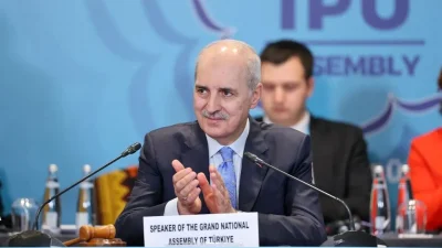 TBMM Başkanı Numan Kurtulmuş, İstanbul’un ev sahipliği yapacağı PAB 152.