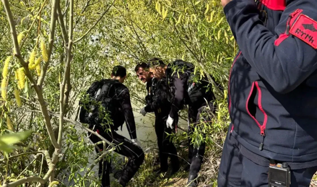 Hatay’ın Antakya ilçesinde sabah saatlerinde Asi Nehri üzerinde fark edilen