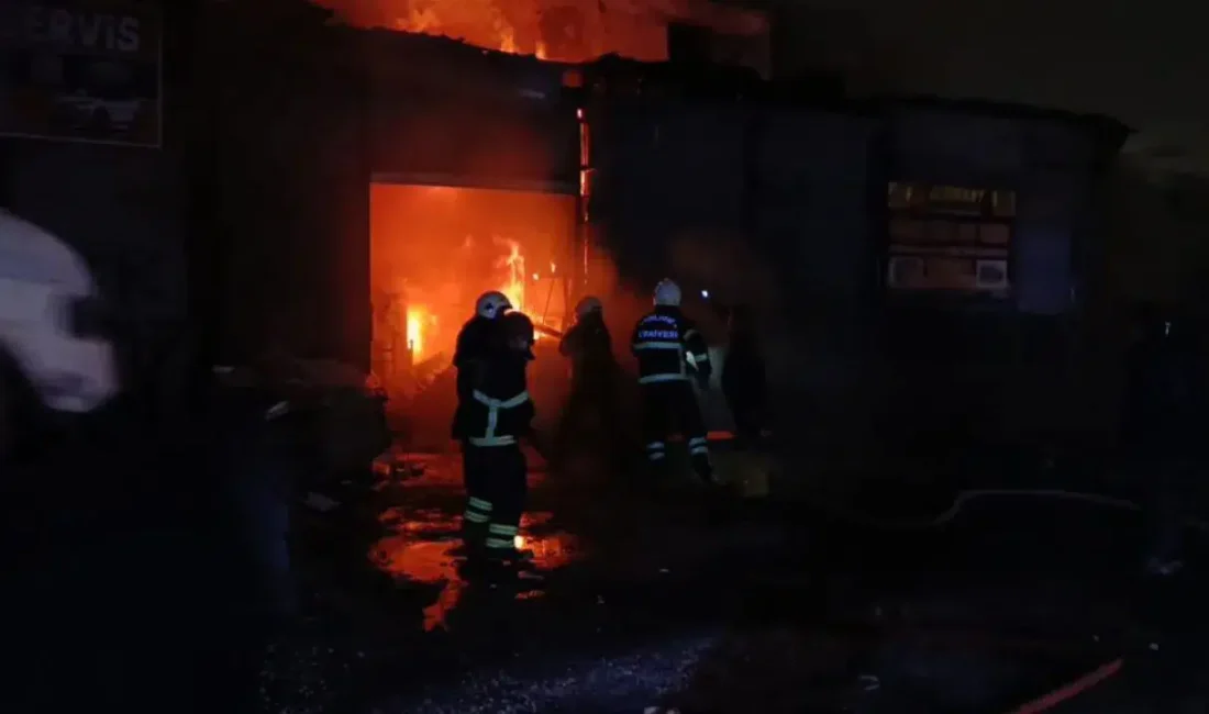 Şanlıurfa’nın Haliliye ilçesine bağlı Kamberiye Mahallesi’nde yer alan bir hurdacı