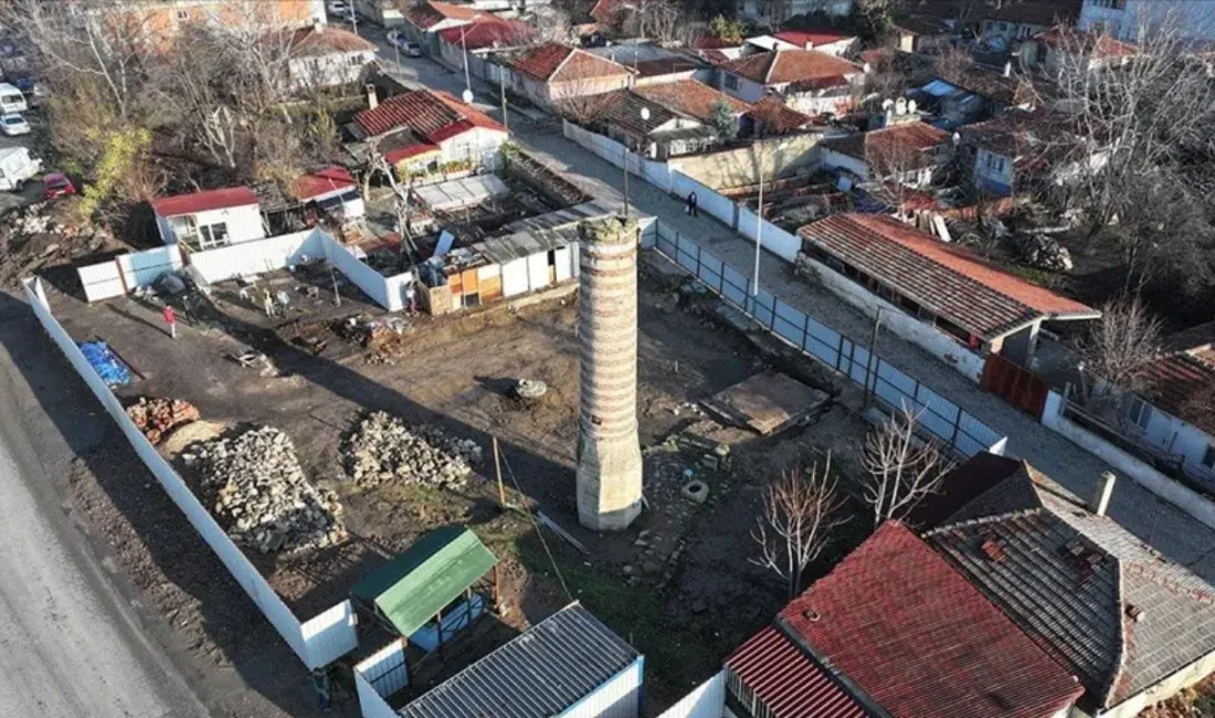 Vakıflar Genel Müdürlüğü tarafından titizlikle yürütülen Edirne Şeyh Şüceaddin Camisi