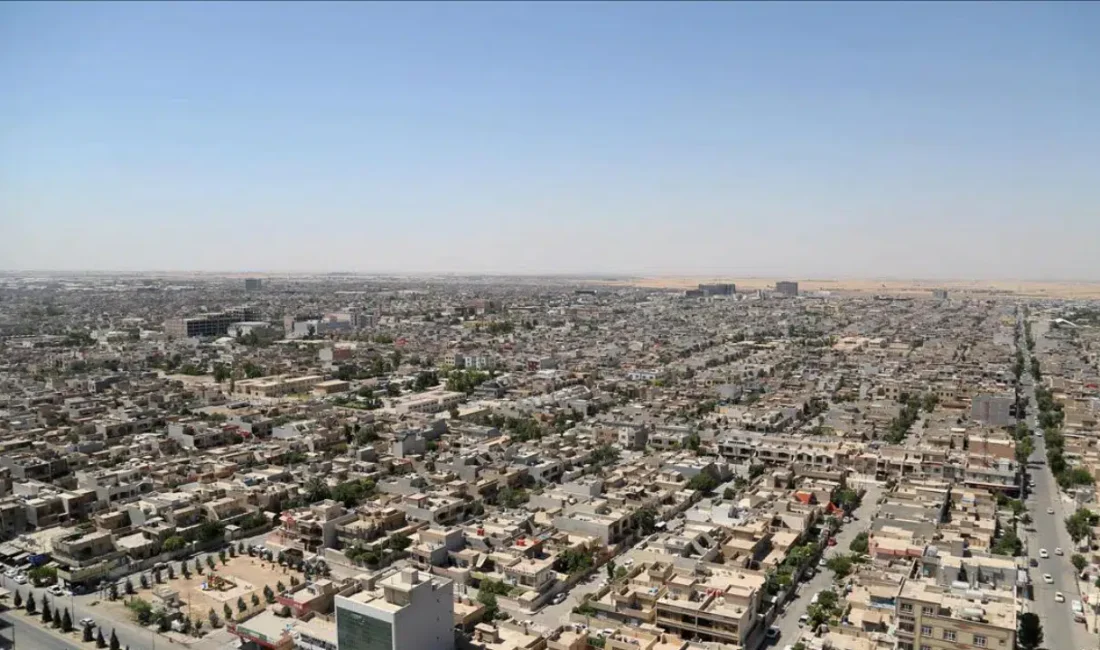 Irak Kürt Bölgesel Yönetimi’nin başkenti Erbil’de gece yarısı art arda