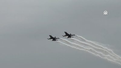 Türk Hava Kuvvetleri’nin gururu SOLOTÜRK, kuruluşunun 15. yıl dönümünü Konya