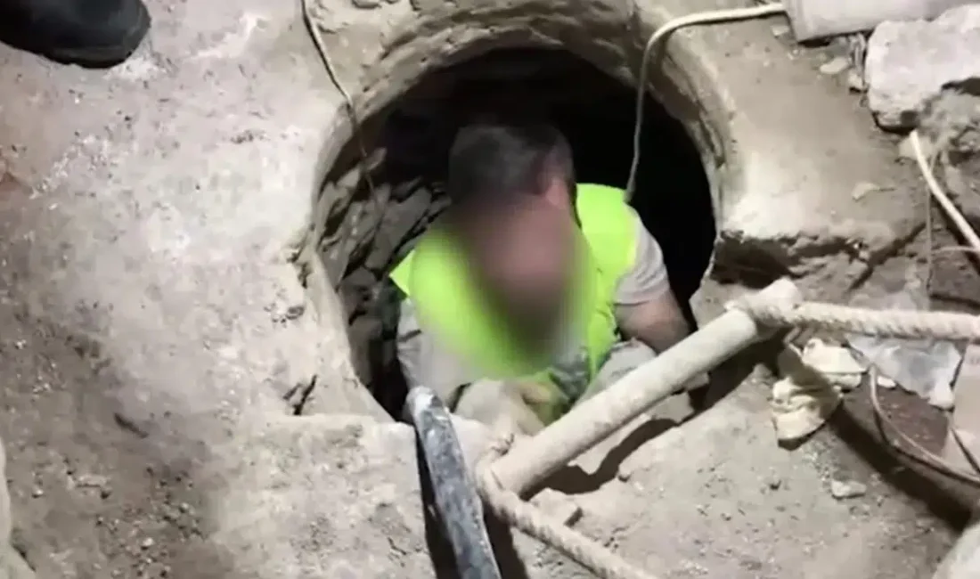 İstanbul Fatih’te tarihi yarımadanın göbeğinde kaçak kazı yapan şüpheliler, polis