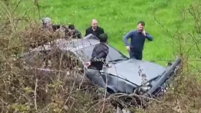 Giresun’dan yola çıkarak Sinop istikametine giden ailenin içinde bulunduğu otomobilin