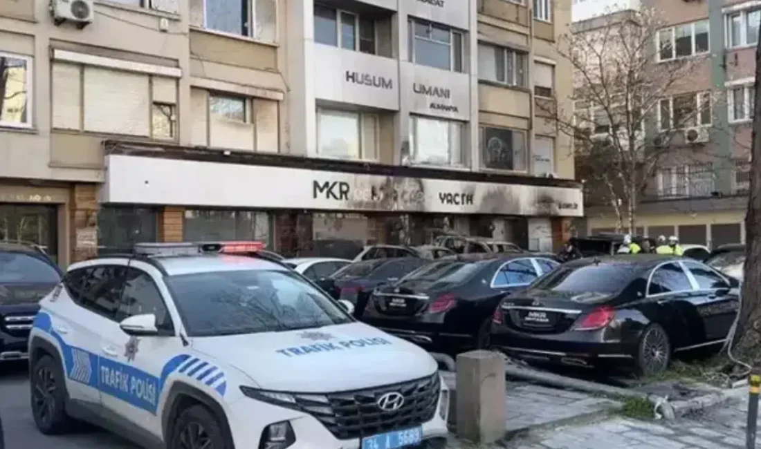 İstanbul Beşiktaş’ta iş insanı Selçuk Kürkoğlu’na ait araç kiralama şirketinin