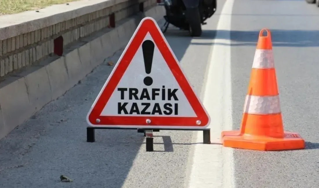 Amasya’da seyir halindeki bir kamyonun yerinden fırlayan arka tekerleği, yol