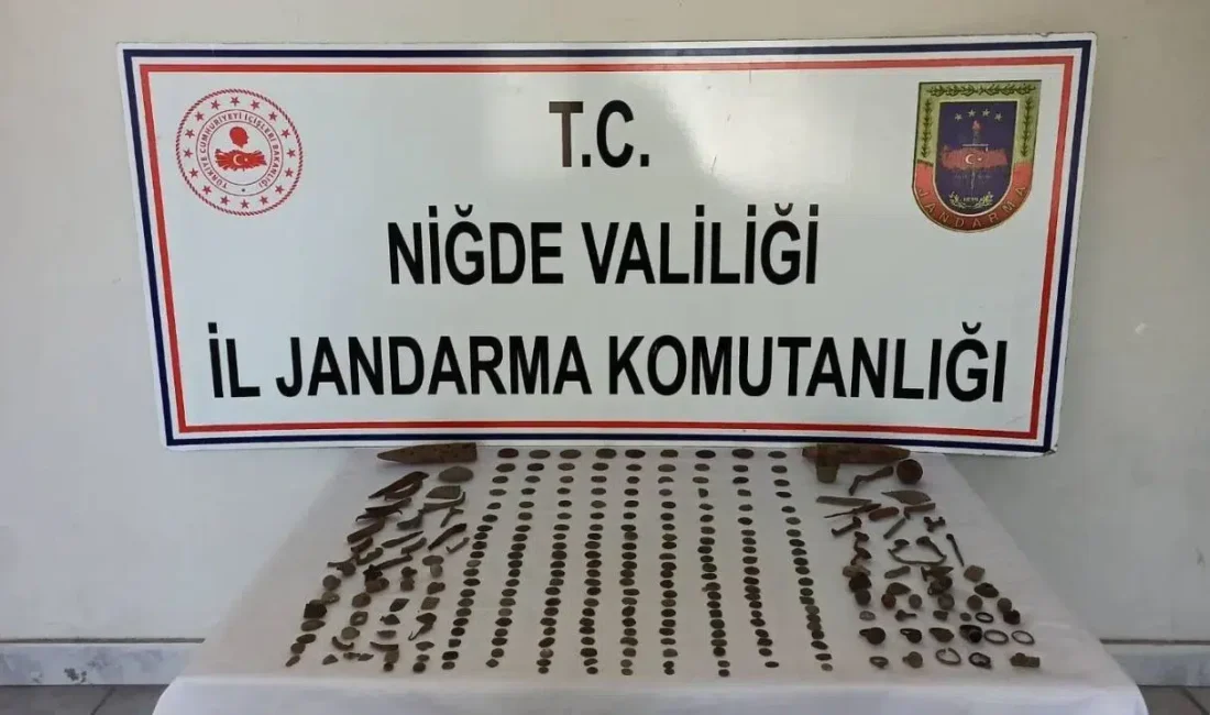 Niğde’nin Bor ilçesinde jandarma ekiplerinin titizlikle yürüttüğü operasyonun ardından tam