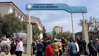 Kahramanmaraş’ın Onikişubat ilçesinde bulunan Ayser Çalık Ortaokulu’nda meydana gelen ve