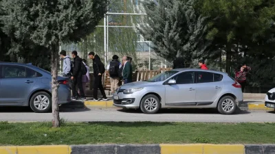 Diyarbakır’ın Ergani ilçesinde meydana gelen feci kazada, kontrolden çıkan bir