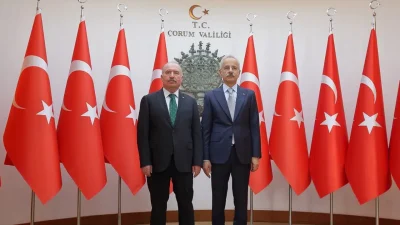 Ulaştırma ve Altyapı Bakanı Abdulkadir Uraloğlu, Çorum programı kapsamında gerçekleştirdiği