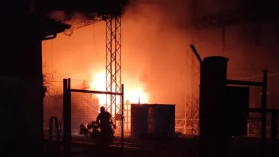 Isparta’nın Eğirdir ilçesinde akşam saatlerinde meydana gelen trafo patlaması bölge