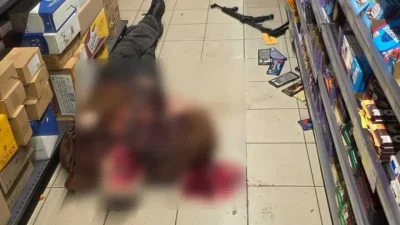 Ukrayna’nın kalbi Kiev’de güpegündüz yaşanan silahlı saldırı şehri adeta kana