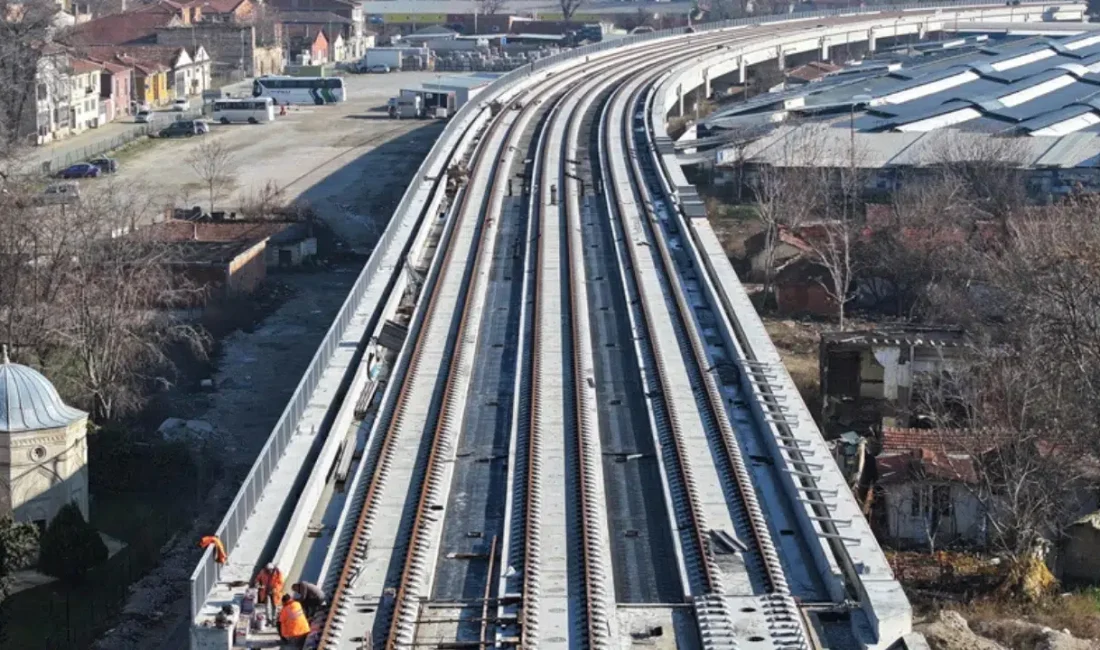 İstanbul ile Edirne arasındaki ulaşımı tamamen değiştirecek olan dev projede