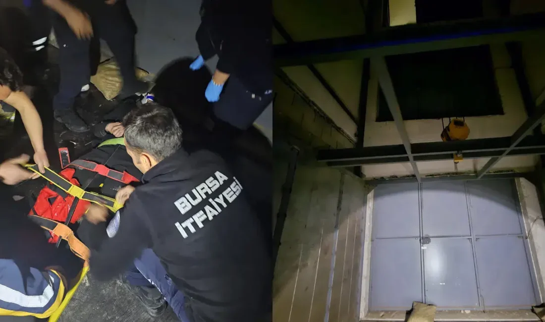 Bursa’nın İnegöl ilçesindeki bir mobilya fabrikasında meydana gelen feci kazada,