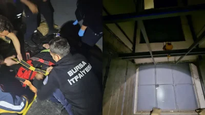 Bursa’nın İnegöl ilçesindeki bir mobilya fabrikasında meydana gelen feci kazada,