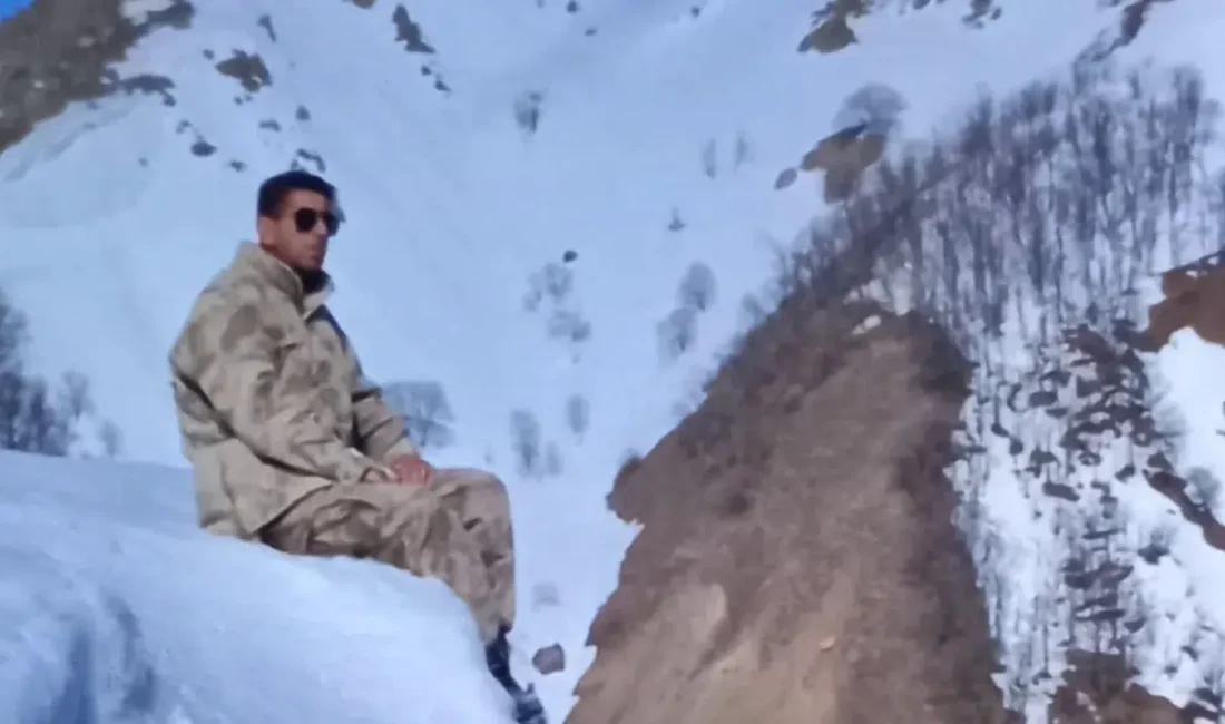 Bingöl’ün Yedisu ilçesinde vatan nöbeti tutan güvenlik korucusu İsmail Hakkı