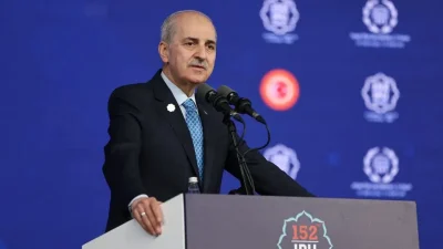 Türkiye Büyük Millet Meclisi Başkanı Numan Kurtulmuş, uluslararası diplomasinin kalbinin