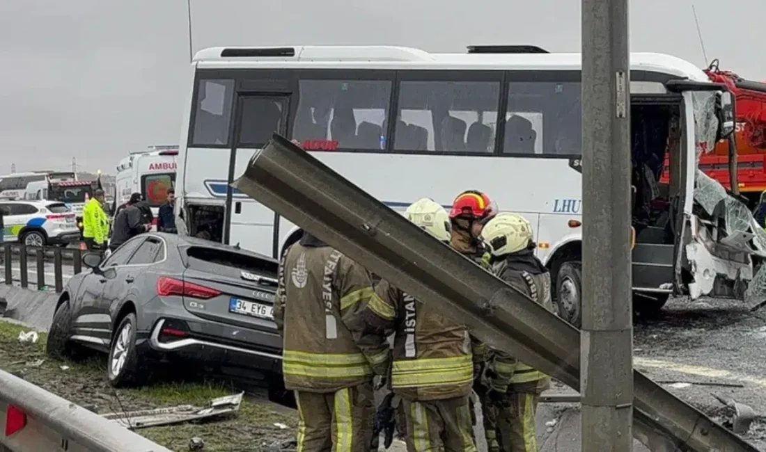 İstanbul’da 30 Mart günü Kuzey Marmara Otoyolu üzerinde yaşanan trafik