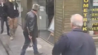 Bursa’nın Yıldırım ilçesinde trafikte çıkan tartışma kan donduran görüntülere sahne