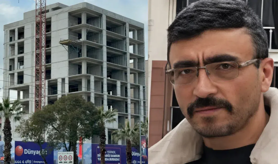 Samsun’da yapımı devam eden hastane inşaatında meydana gelen korkunç olayda,