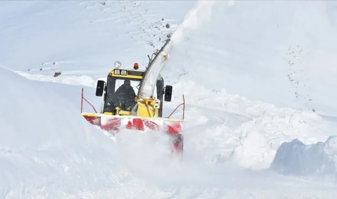 Doğu Anadolu’da bahar havası beklenirken nisan ayının ortasında bastıran kar