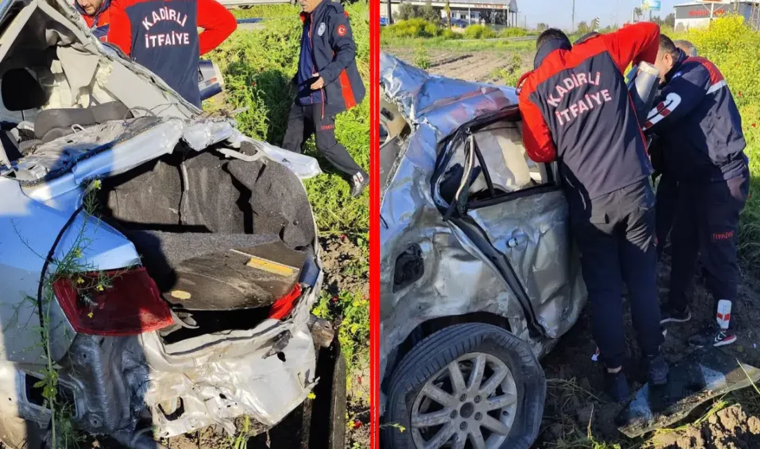 Osmaniye’nin Kadirli ilçesinde sabahın erken saatlerinde meydana gelen ve yürekleri