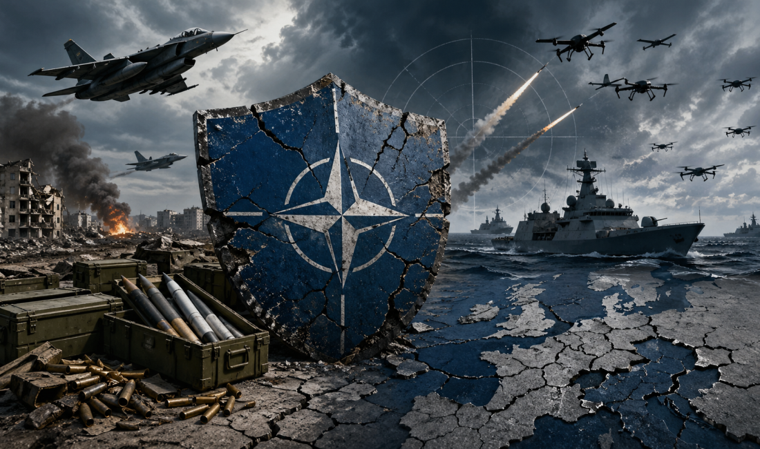 Trump’ın NATO’yu “kağıttan kaplan” olarak nitelendirmesi ve ittifak içindeki krizler.