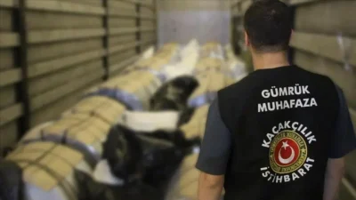 Ticaret Bakanlığı Gümrükler Muhafaza ekiplerinin zehir tacirlerine vurduğu dev darbenin