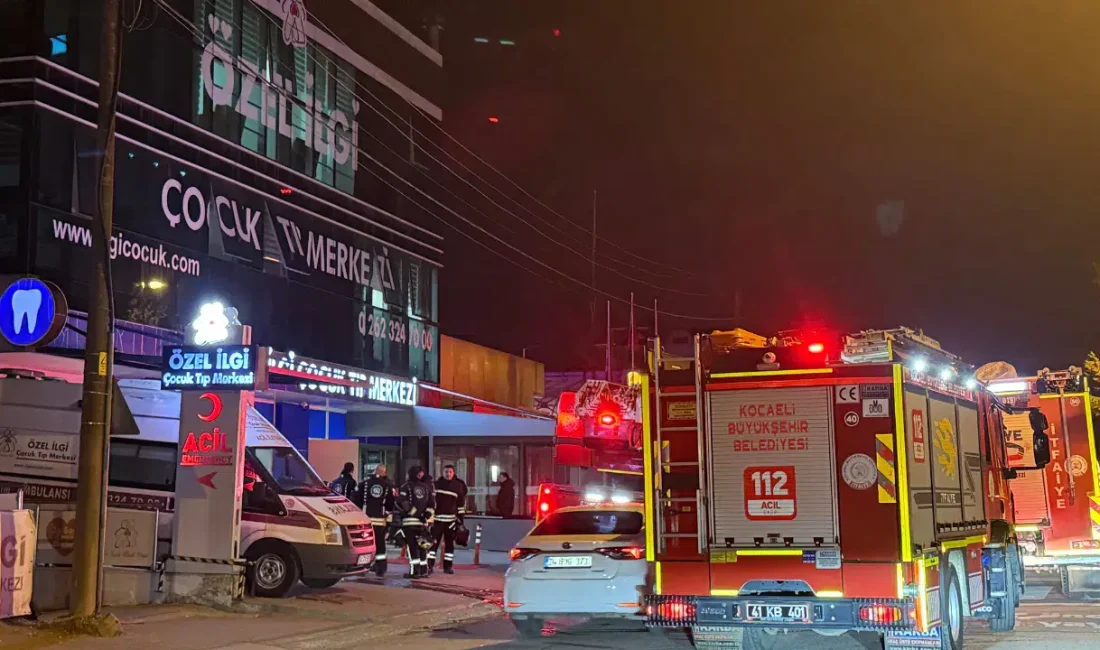 Kocaeli’nin İzmit ilçesinde bulunan özel bir çocuk tıp merkezinde aniden