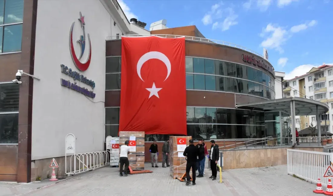 Türkiye’nin dört bir yanından toplanan hayati öneme sahip tıbbi malzemeler