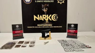 Kastamonu İl Emniyet Müdürlüğü ekiplerinin zehir tacirlerine yönelik gerçekleştirdiği kapsamlı