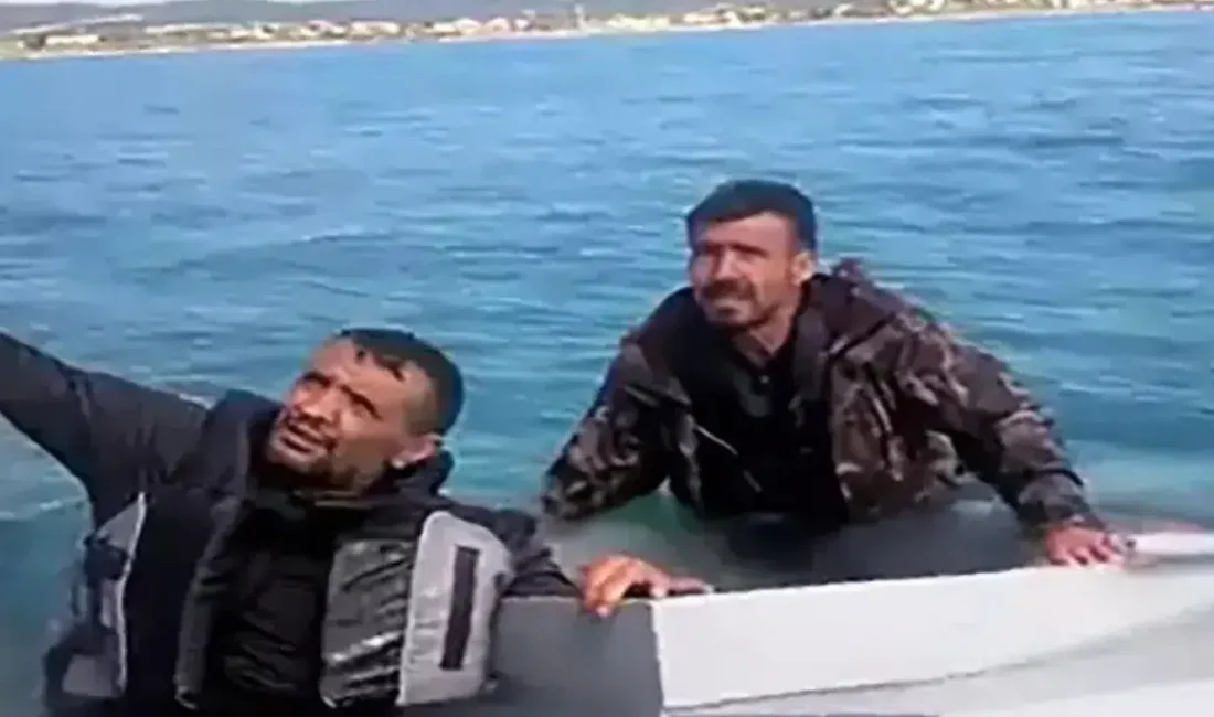 Adana’nın Yumurtalık ilçesinde tekneleri su alan ve denizin ortasında yaşam