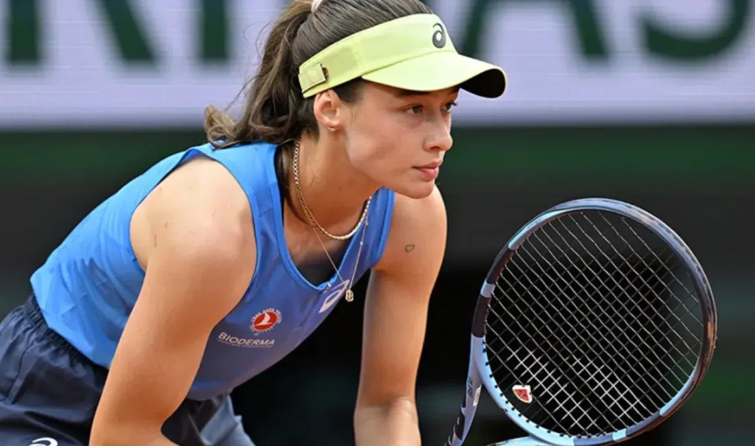 Milli tenisçi Zeynep Sönmez, Madrid Açık Tenis Turnuvası’nda sergilediği üstün