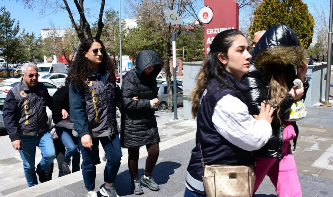 Erzurum Emniyet Müdürlüğü ekipleri tarafından üç farklı masaj salonuna düzenlenen