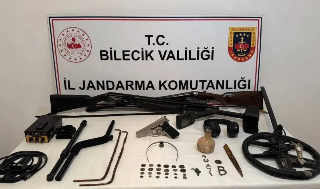 Bilecik’in Söğüt ilçesinde jandarma ekiplerinin titizlikle yürüttüğü Anadolu Mirası Operasyonu