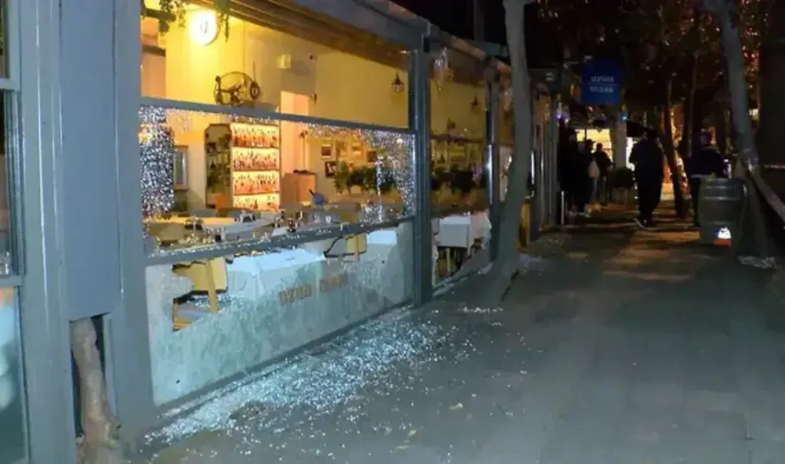 Kadıköy’de akşam saatlerinde bir restorana düzenlenen silahlı saldırı paniğe neden