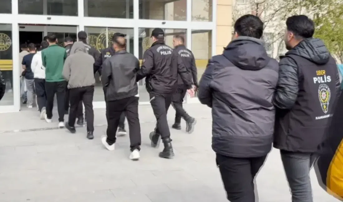 Kahramanmaraş merkezli 14 ilde eş zamanlı düzenlenen kapsamlı siber operasyonla,