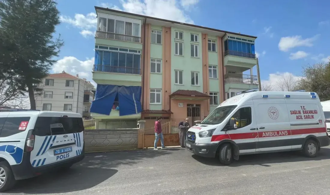 Karaman’da ailesinin bir anlık dalgınlığından faydalanarak pencereye çıkan 3 yaşındaki