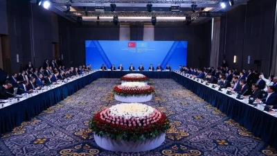 Cumhurbaşkanı Yardımcısı Cevdet Yılmaz’ın Astana temasları, Türk dünyasının iki önemli