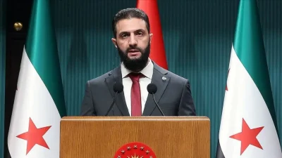 Suriye Cumhurbaşkanı Ahmed Şara, devrik rejim lideri Beşşar Esed ile