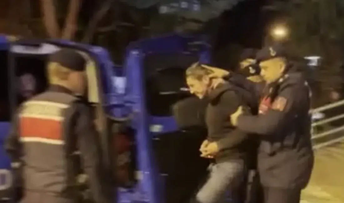 İzmir’in Bayındır ilçesinde aranan bir şahsın yakalanması için düzenlenen operasyon