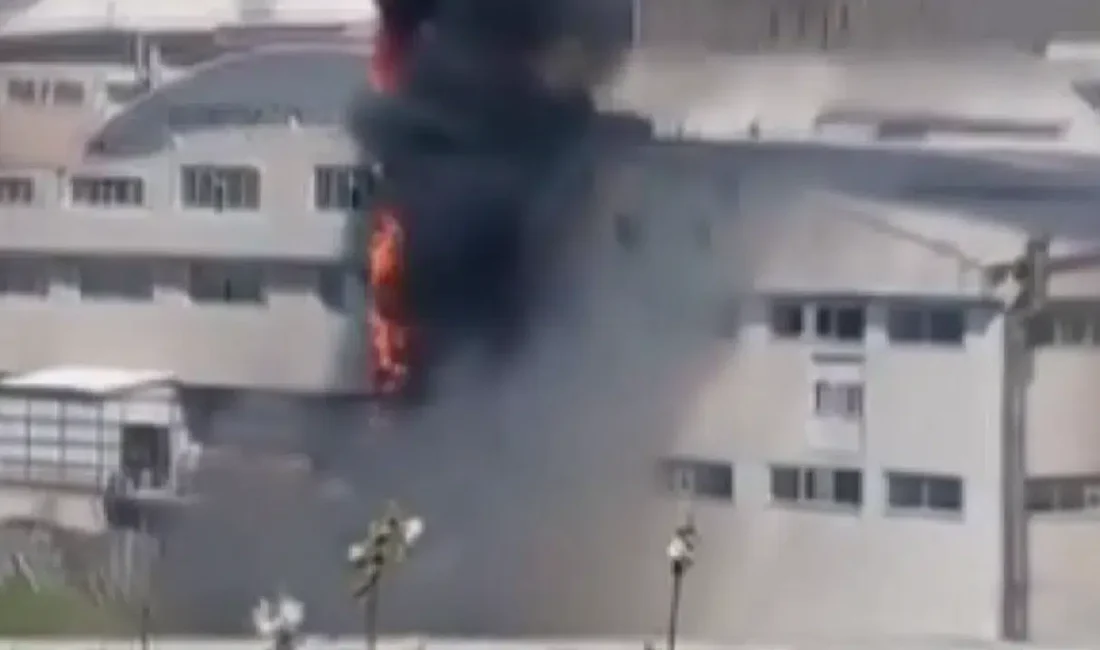 İstanbul Esenyurt’ta faaliyet gösteren bir tekstil fabrikasında henüz belirlenemeyen bir