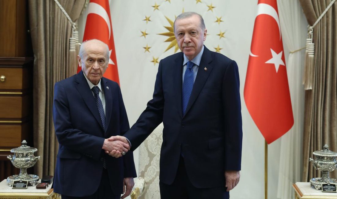 Cumhurbaşkanı Recep Tayyip Erdoğan ve MHP Genel Başkanı Devlet Bahçeli,
