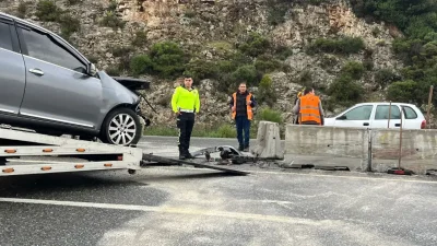 Muğla’nın en kritik noktalarından biri olan Sakar Geçidi’nde meydana gelen
