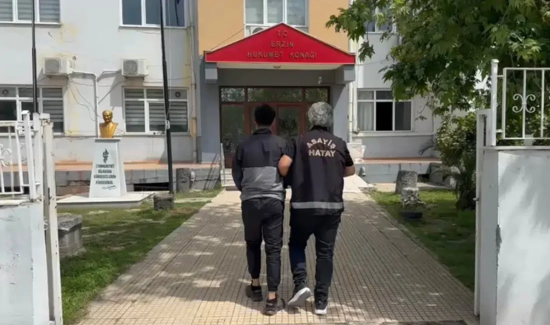 Hatay’ın Erzin ilçesinde uzun süredir aranan ve hakkında kesinleşmiş hapis