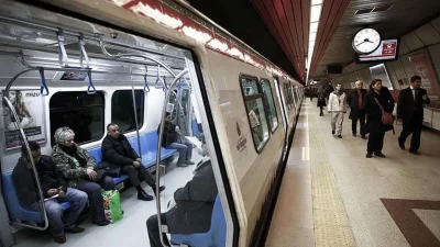 Mecidiyeköy ve Çağlayan durakları arasındaki metro tünelinde tespit edilen yoğun
