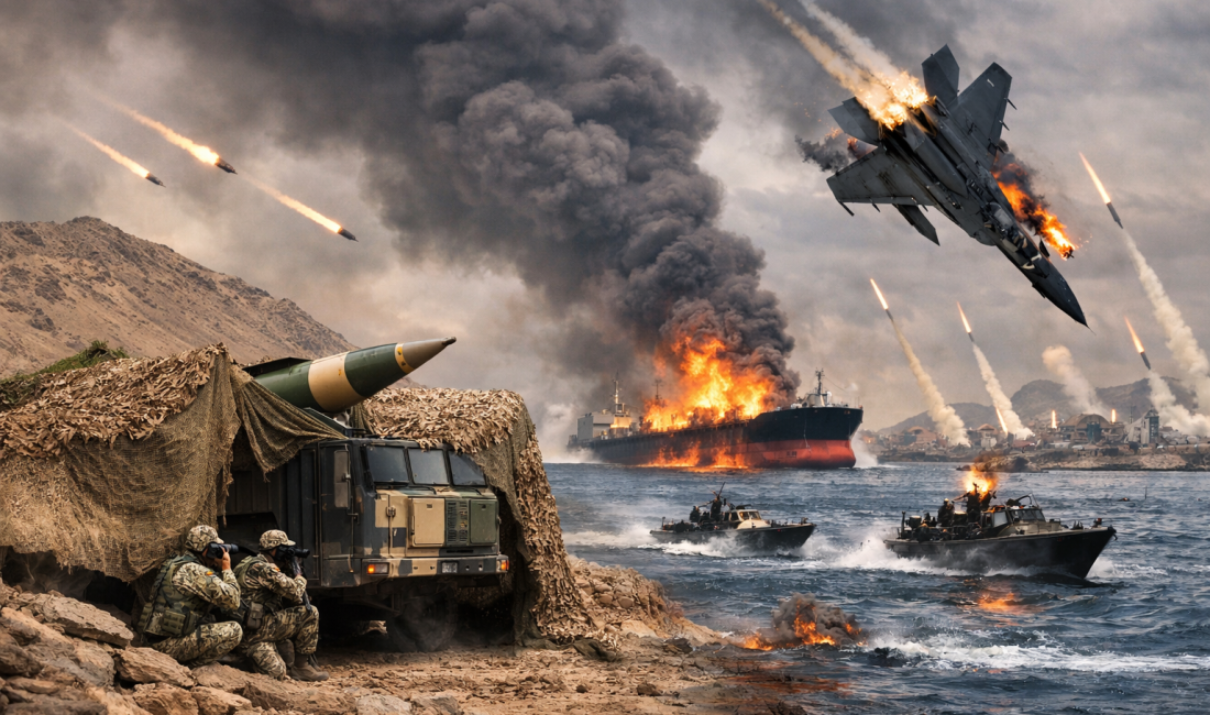 Adaptasyon ve gizlenme yaklaşımı, Hürmüz stratejisi ve hava üstünlüğüne karşı